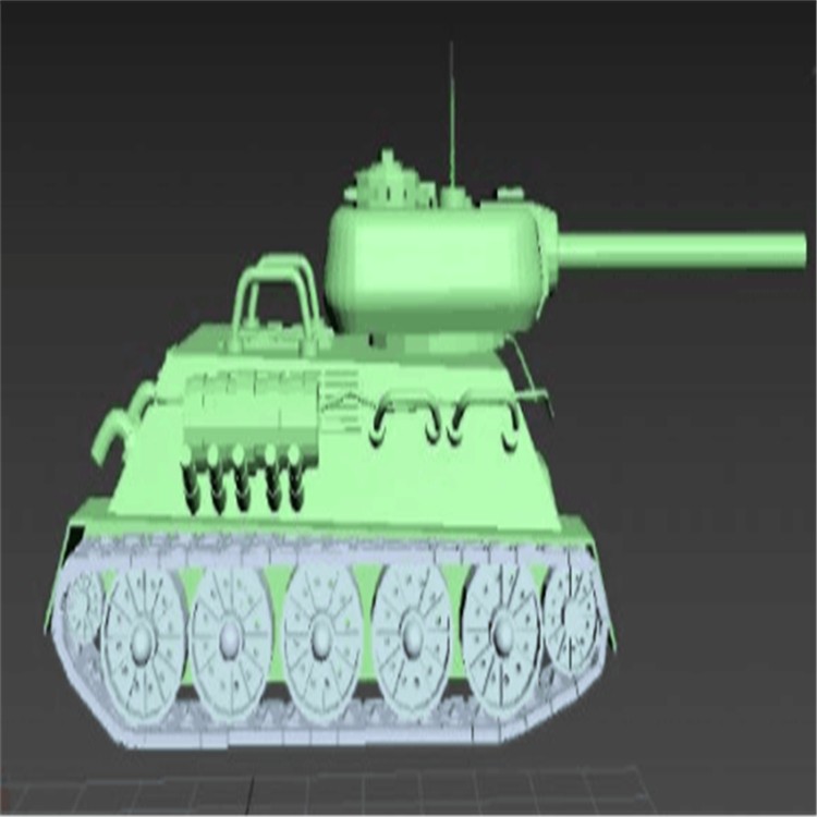 湘桥充气军用坦克模型